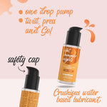 Lubrifiant încălzitor pe bază de apă Crushious 50 ml