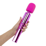 Baghetă de masaj MyMagicWand din silicon roz, impermeabilă