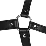 Ham pentru cap cu bandă de susținere și căciulă neagră Ouch!