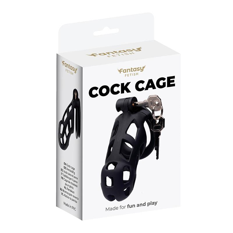 Cușcă pentru penis ABS Fantasy M neagră