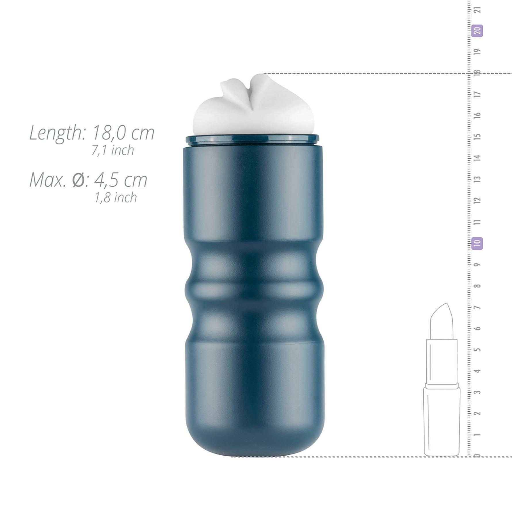 Masturbator oral FPPR Alb 18 cm