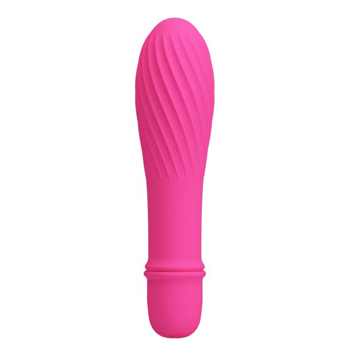 Vibrator Pretty Love Solomon din silicon cu 10 funcții, baterii AAA, 12,3 cm