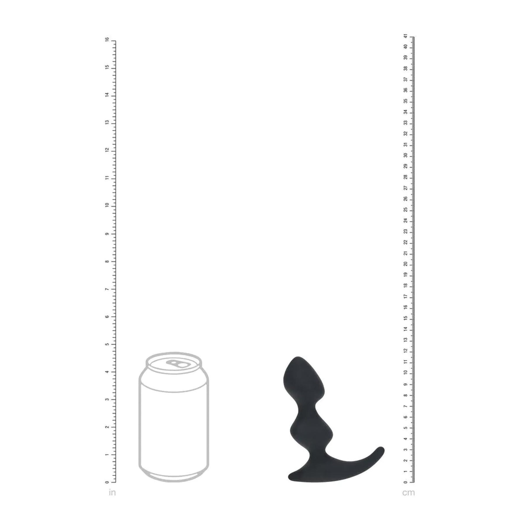 Levelz Level 2 Masaj Prostată Silicon Negru 12 cm