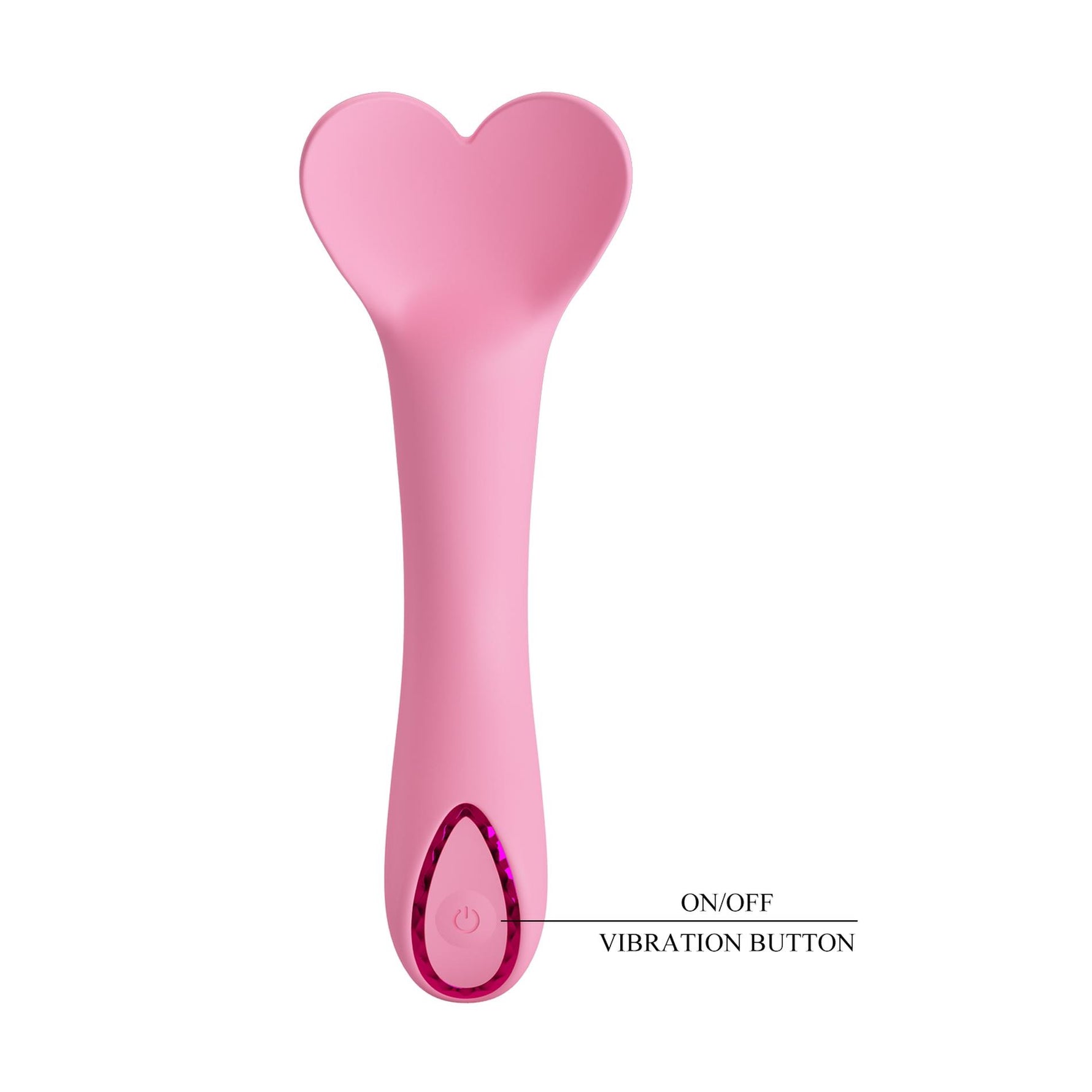 Vibrator Pretty Love din silicon pentru punctul G, 10 moduri, USB