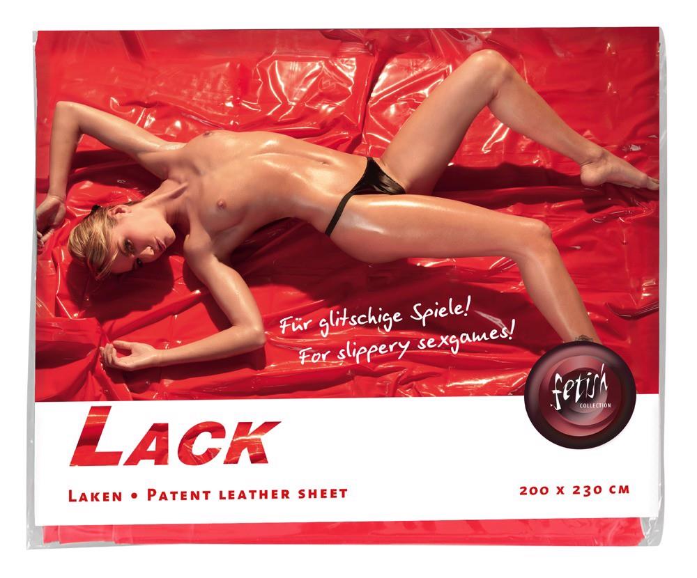 Ceașcă de vinil Fetish Collection roșie 200x230 cm