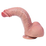 Dildo flexibil din silicon hiperrealist, 21 cm