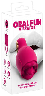 Vibrator rotativ cu limbă USB din silicon You2Toys
