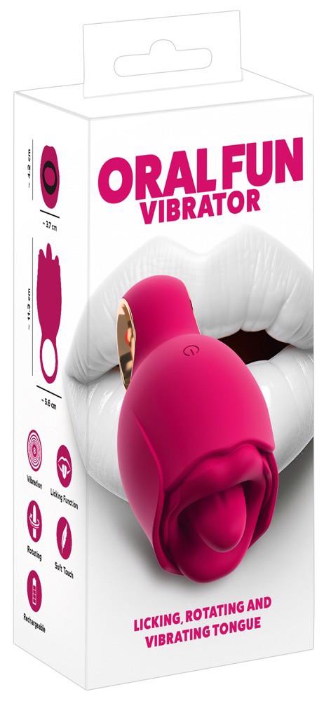 Vibrator rotativ cu limbă USB din silicon You2Toys