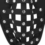 Jockstrap din piele PU Ouch, negru