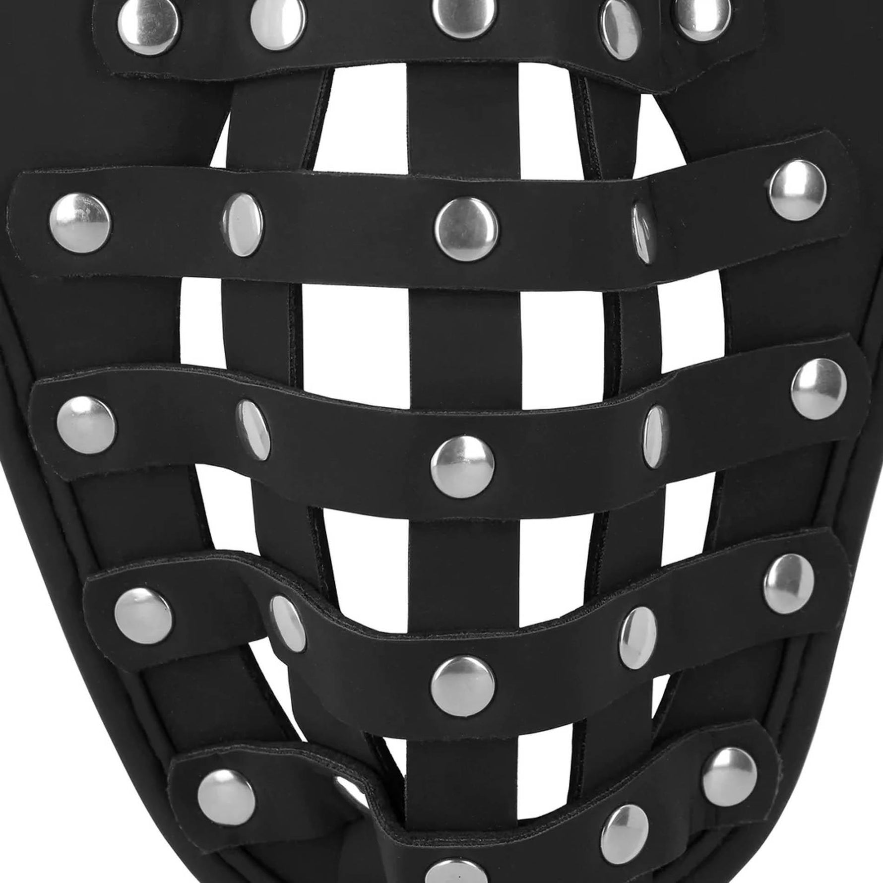 Jockstrap din piele PU Ouch, negru