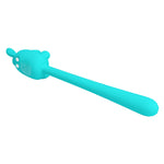 Stimulator clitoridian din silicon cu 7 vibrații, cu design drăguț și iepuraș Pretty Love, USB