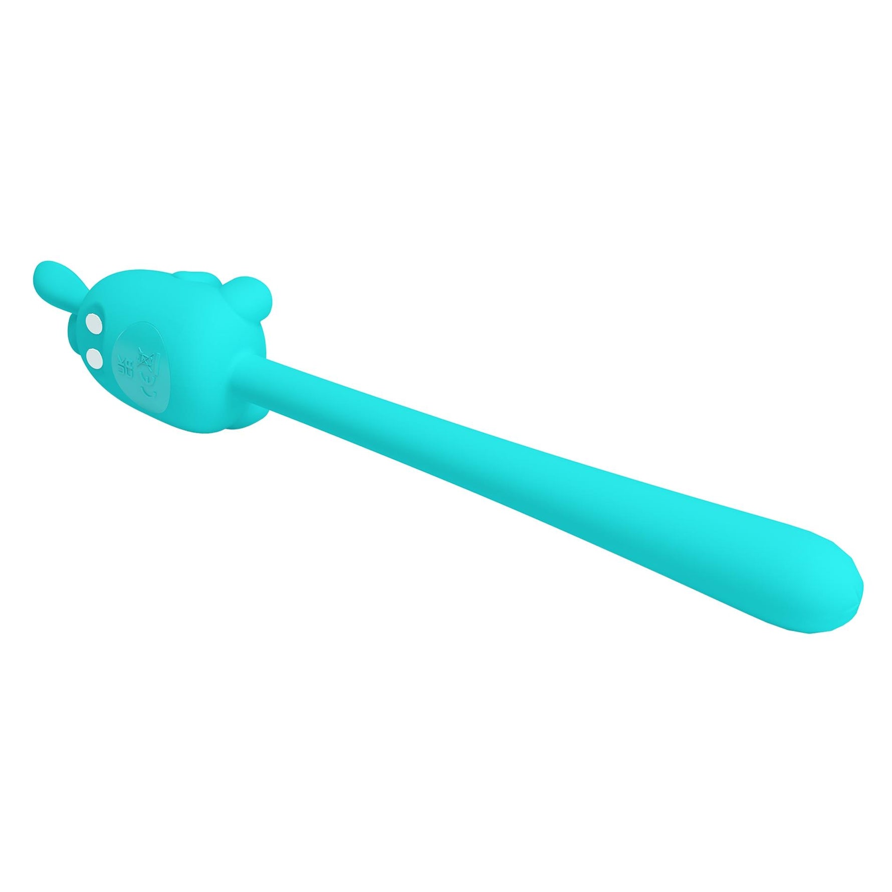 Stimulator clitoridian din silicon cu 7 vibrații, cu design drăguț și iepuraș Pretty Love, USB