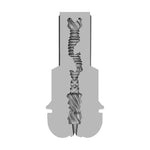 Masturbator TPE Easy Rider RealRock Negru 21,5 cm