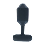 Dop anal vibrant hexagonal Levelz din silicon, M, negru