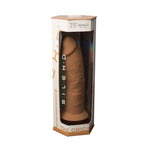 Dildo Silexd Model 2 Caramel Cyberskin 19 cm cu ventuză