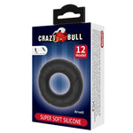 Inel Arvell Crazy Bull din silicon rezistent la apă 2,8 cm