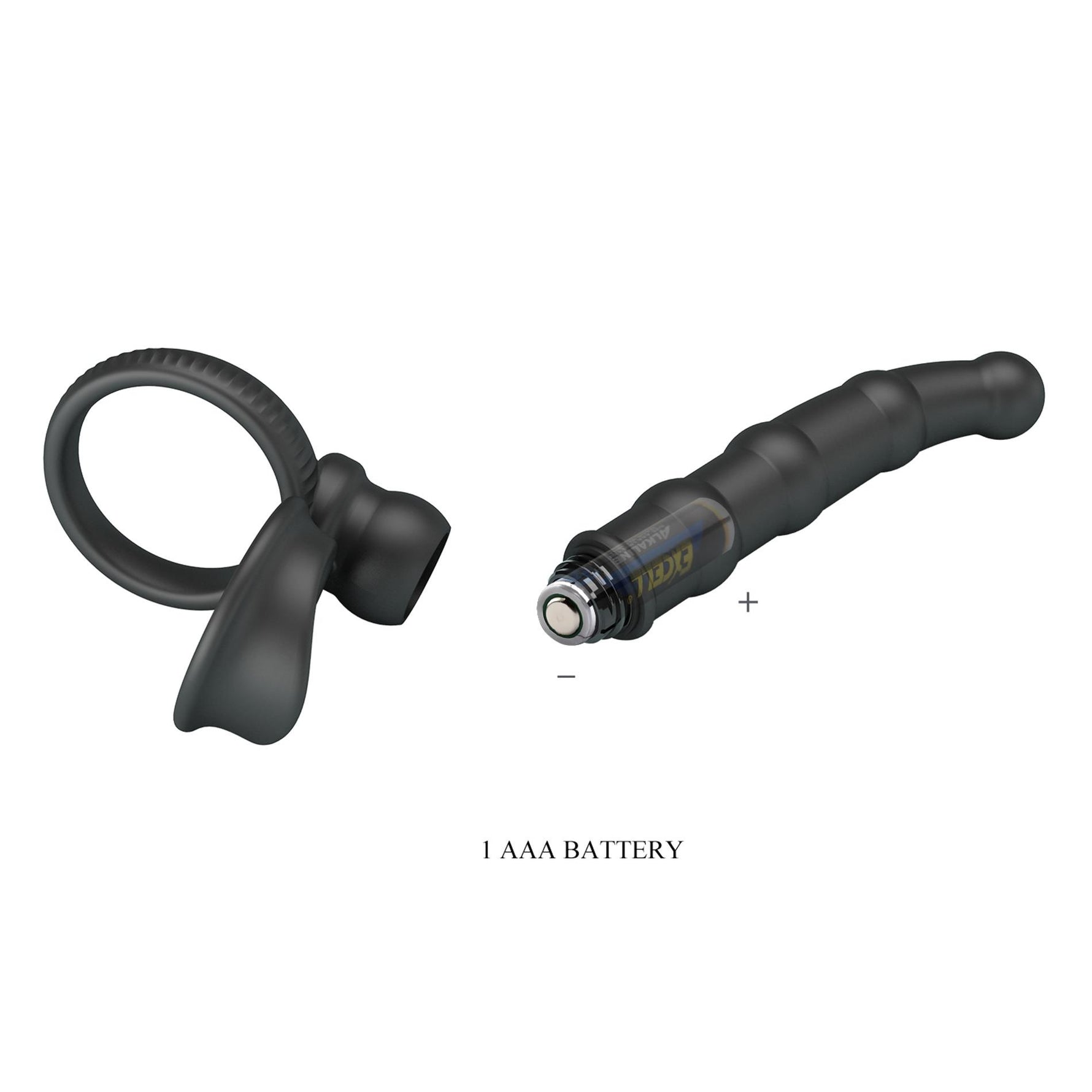 Inel anal pentru penis Pretty Love Tatum 10 vibrații 18 cm