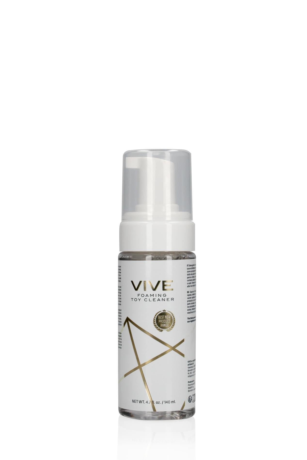 Spumă de curățare pentru jucării sexuale Vive 140 ml