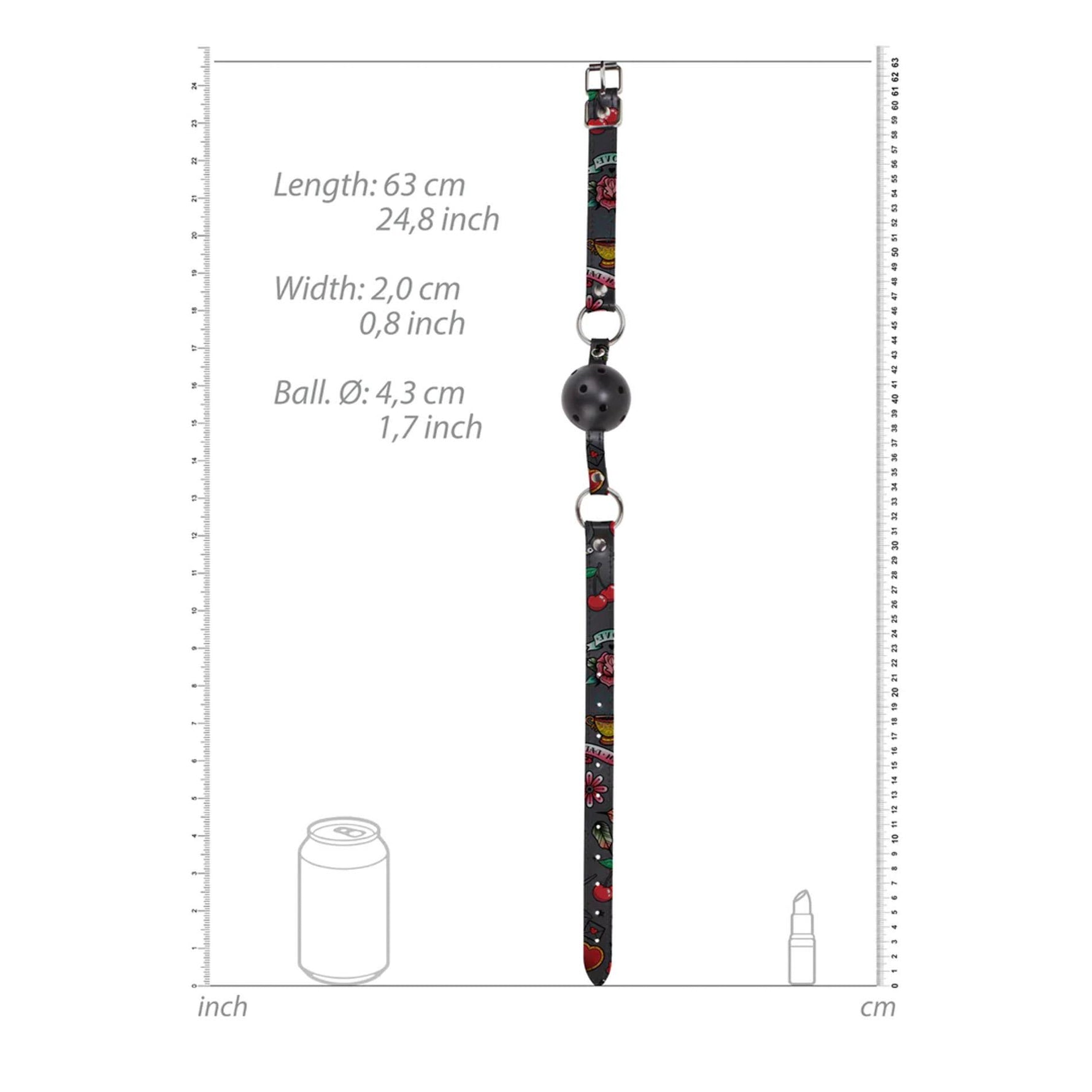 Au! Cârlig respirabil cu bilă 63 cm