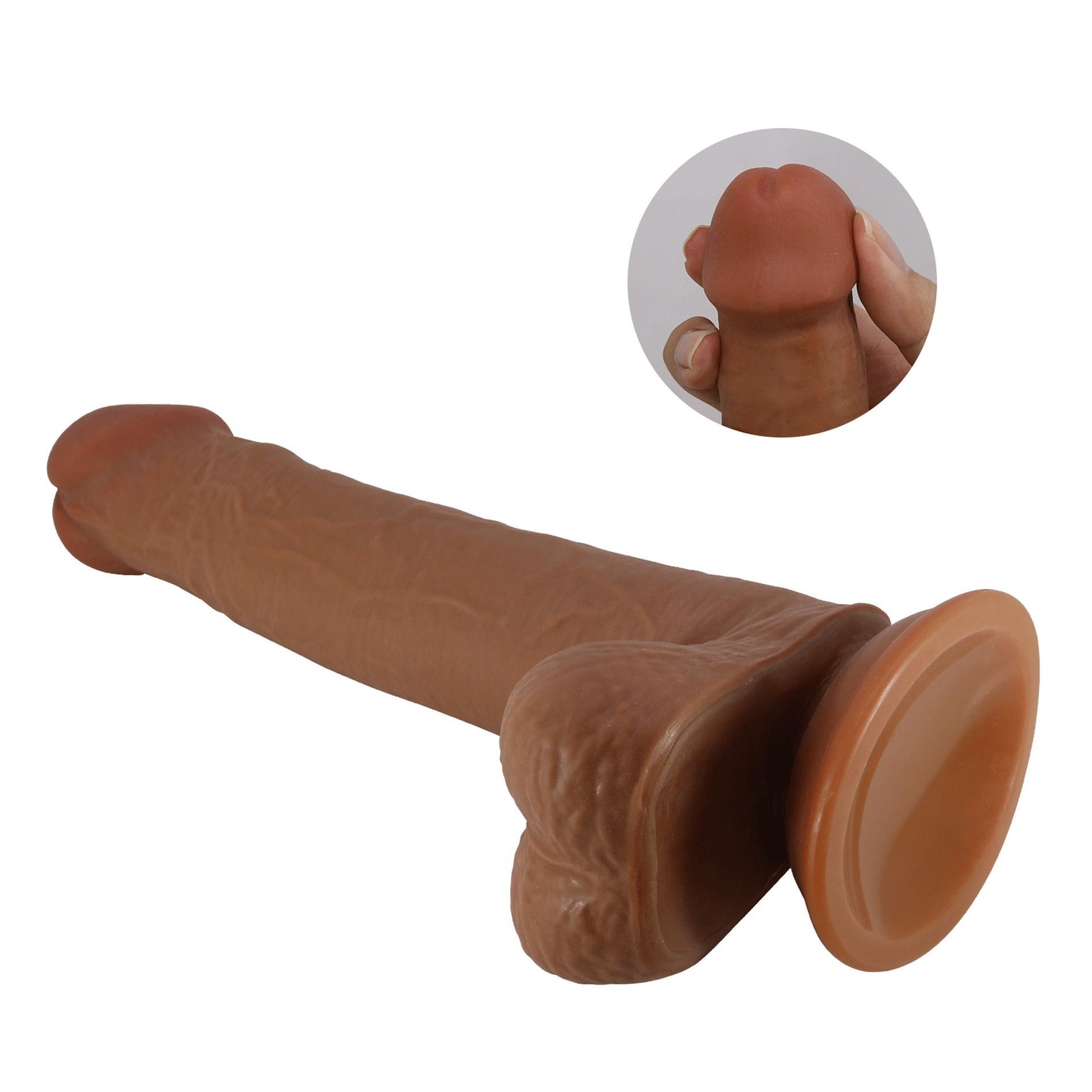 Dildo realist Pretty Love TALLEN TPR 22 cm cu ventuză