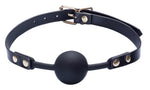 Set de bondage Bad Kitty cu 6 piese, negru cu accente aurii