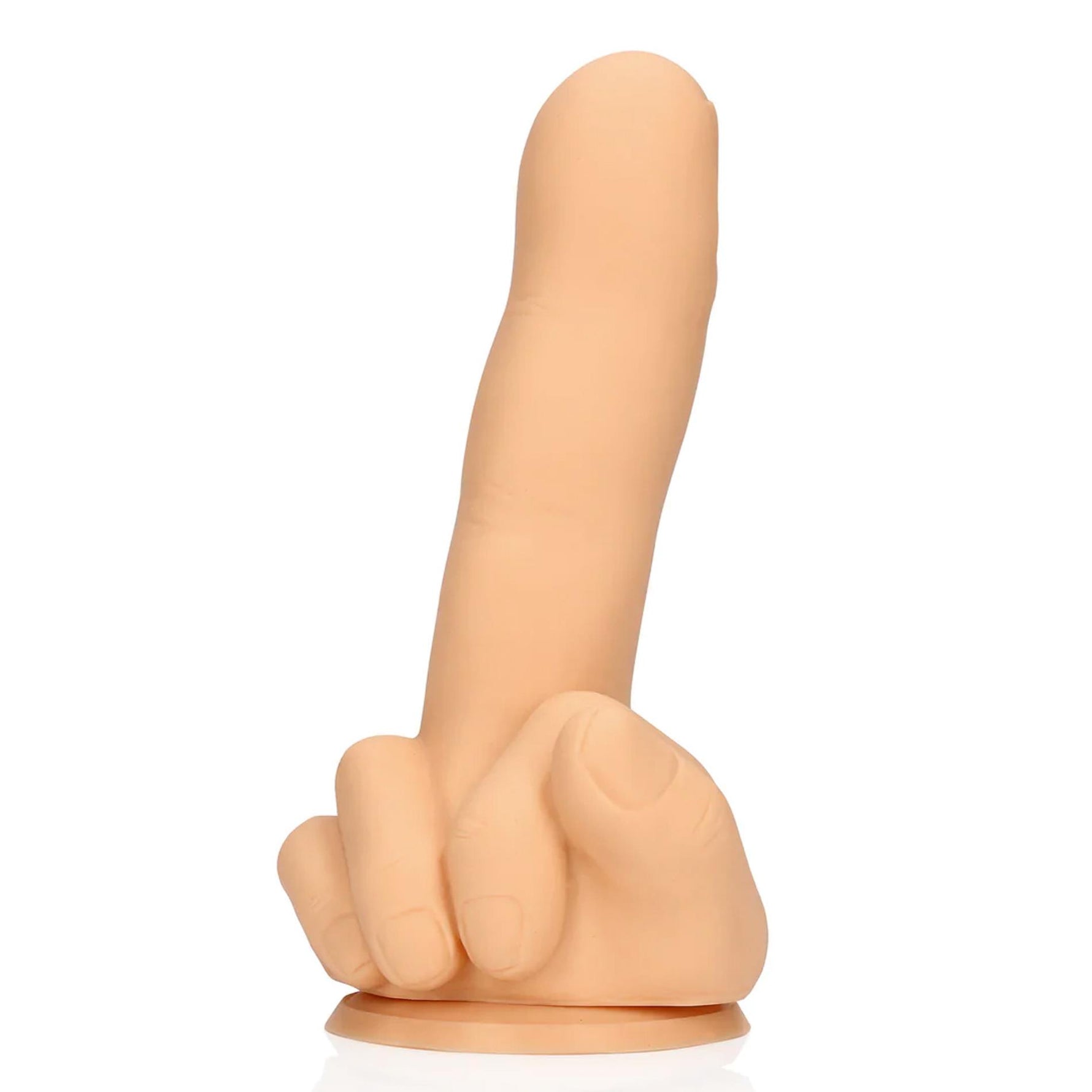 Dildo distractiv din silicon S-Line Up Yours, culoarea pielii