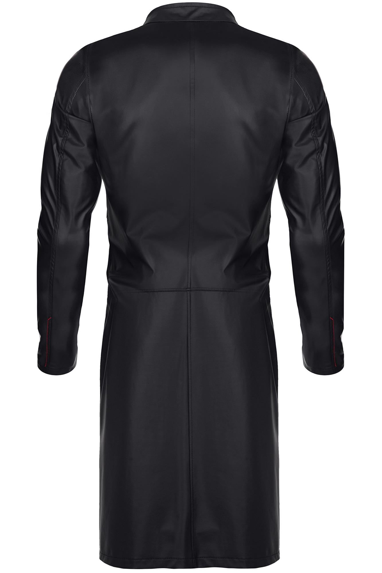 Palton Regnes Fetish Planet wetlook negru L