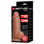 Dildo din silicon impermeabil Achille Pretty Love