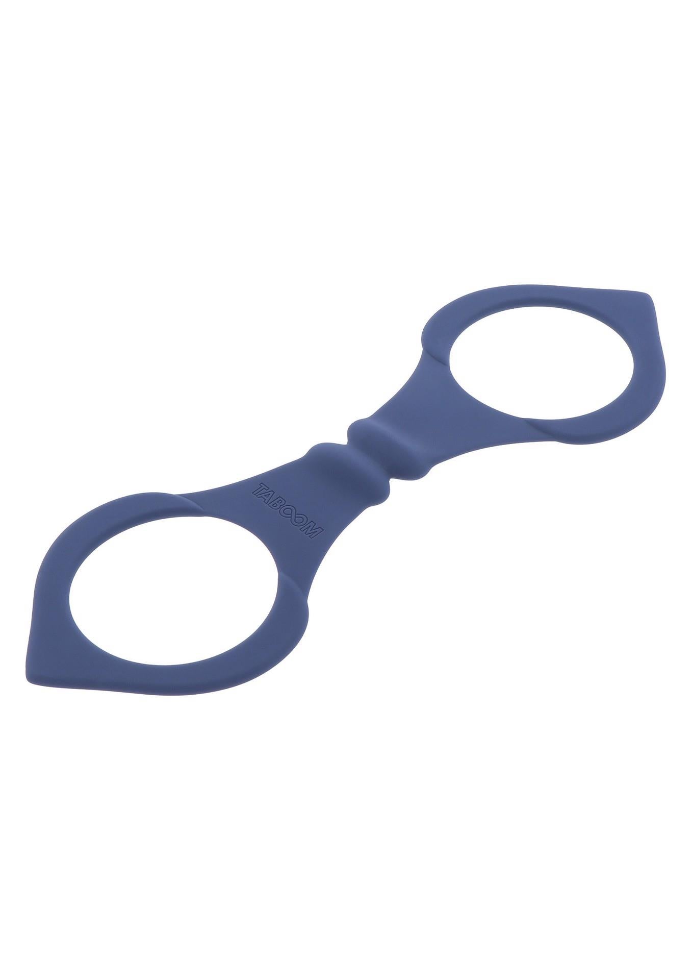 Cătușe Taboom din silicon albastre 27 cm