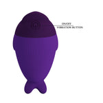 Stimulator clitoridian mini din silicon violet Pretty Love Dolphin