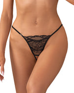 Bianca Obsessive S/M Open Thong Set de două
