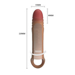Manșon vibrant pentru penis Pretty Love 22 cm