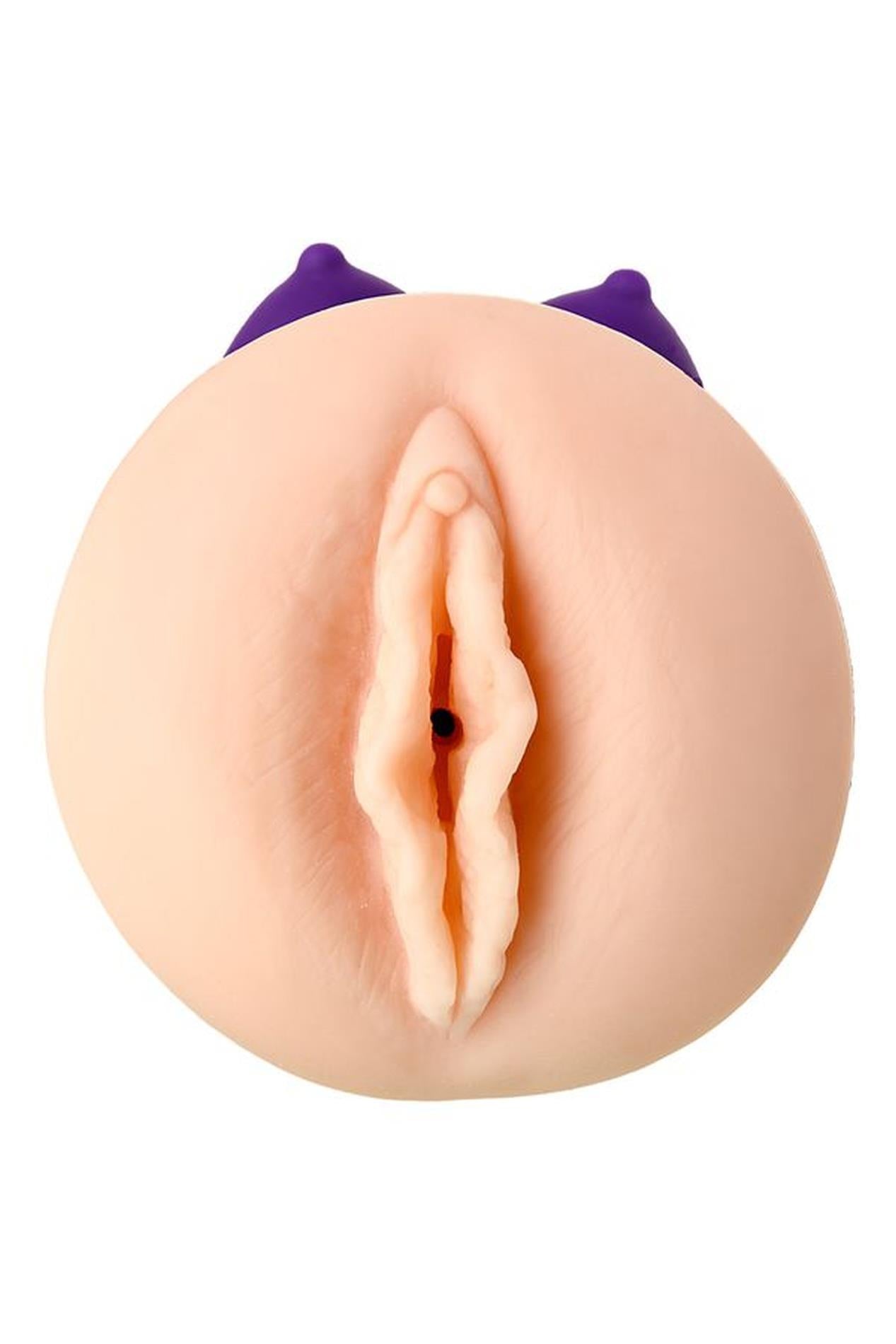 Masturbator JOS Yara TPR cu două fețe, 17,5 cm