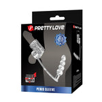 Inel pentru penis Pretty Love Rilley TPE impermeabil