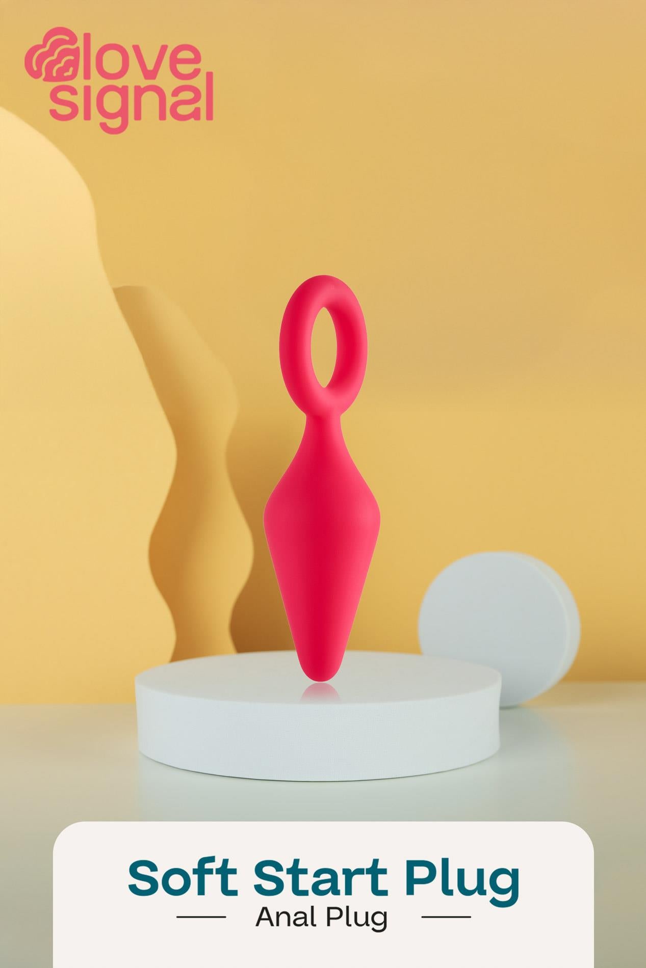 Dop anal din silicon Dream Toys Soft Start 9 cm