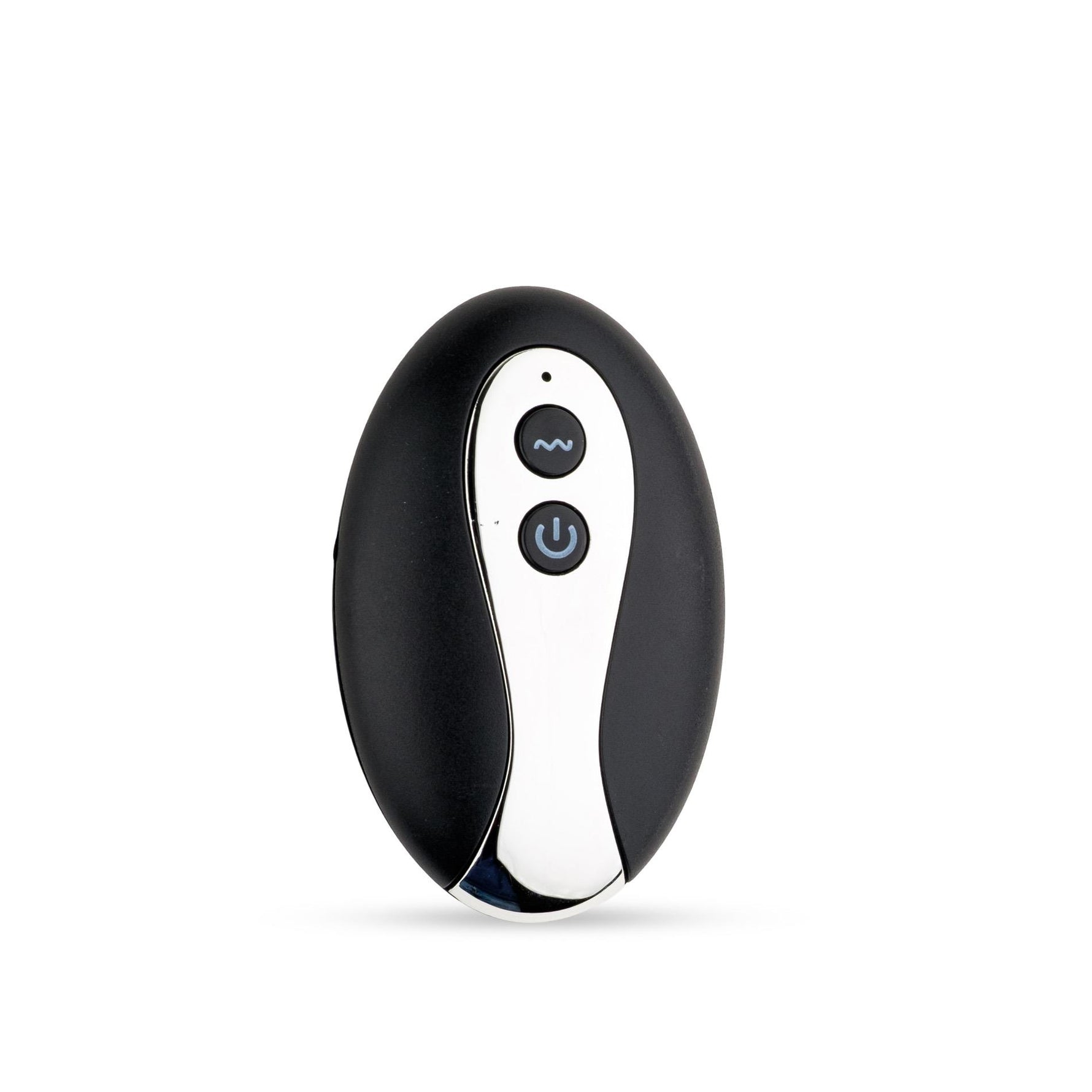 Dop anal vibrant metalic USB HeavyFun seria B cu telecomandă