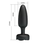 Plug anal vibrant Pretty Love Tarion din silicon cu LED, 10 moduri
