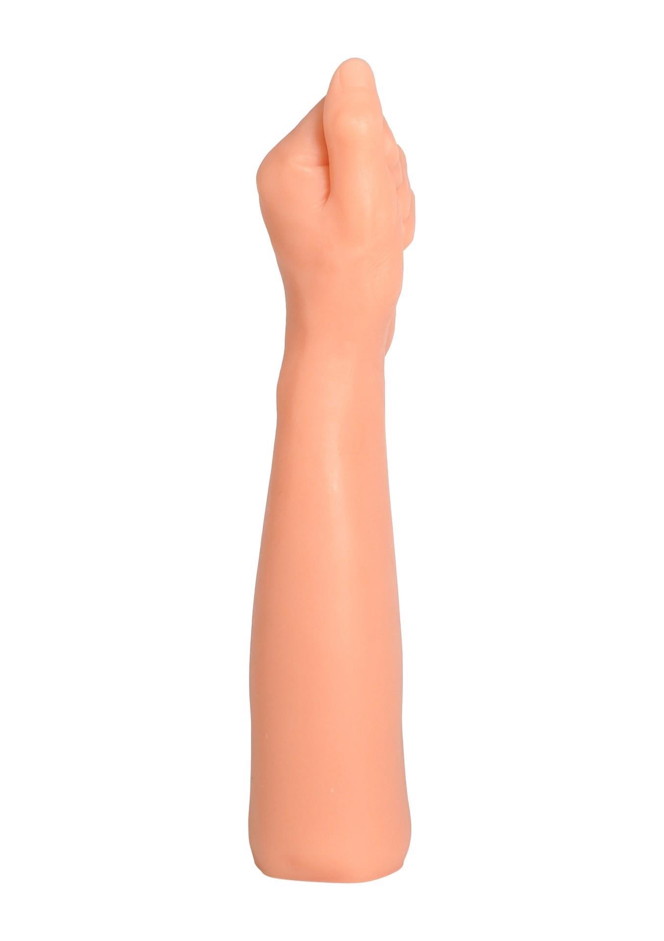 Pumn anal extrem ToyJoy Get Real, culoare deschisă a pielii, 30 cm