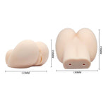Masturbator vibrant Baile Flesh cu 3 baterii AAA