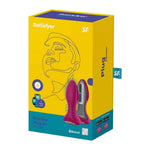 Dop anal vibrant Satisfyer Rotator Plug 2 Connect App, violet