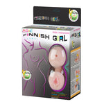 Păpușă vibratoare Baile Finish Girl cu două găuri