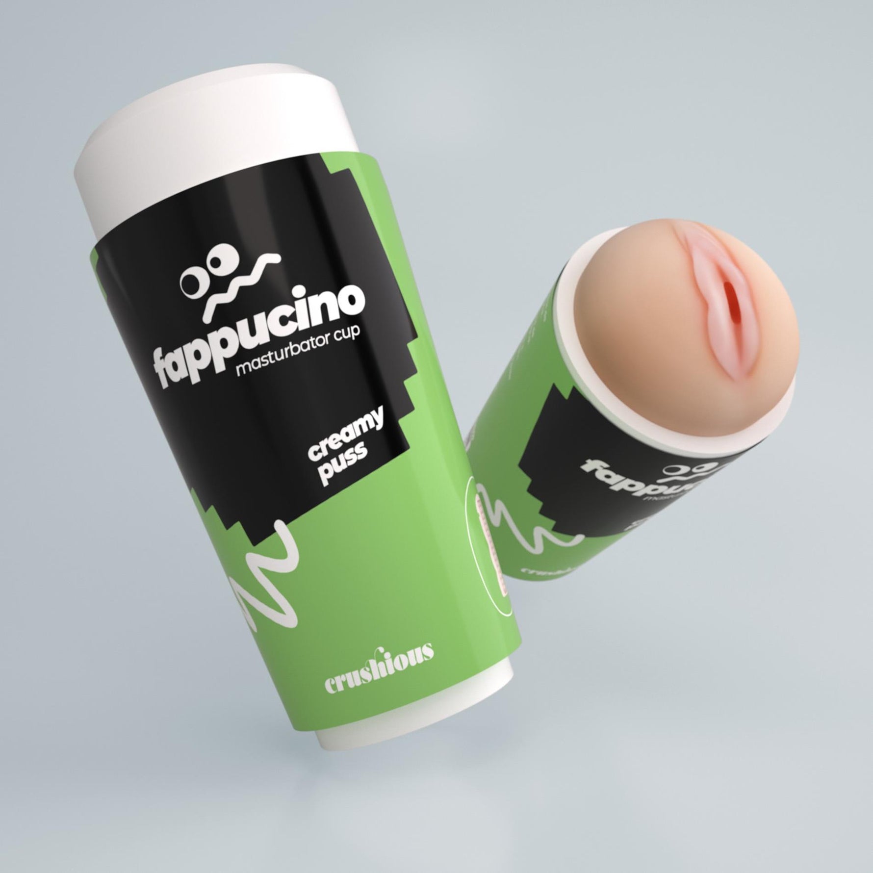 Masturbator vaginal portabil Crushious Fappucino