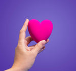 Mini vibrator cardiac Je t'aime So Divine roz USB