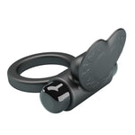 Inel vibrant pentru penis Pretty Love Debenaire, negru, cu 10 funcții