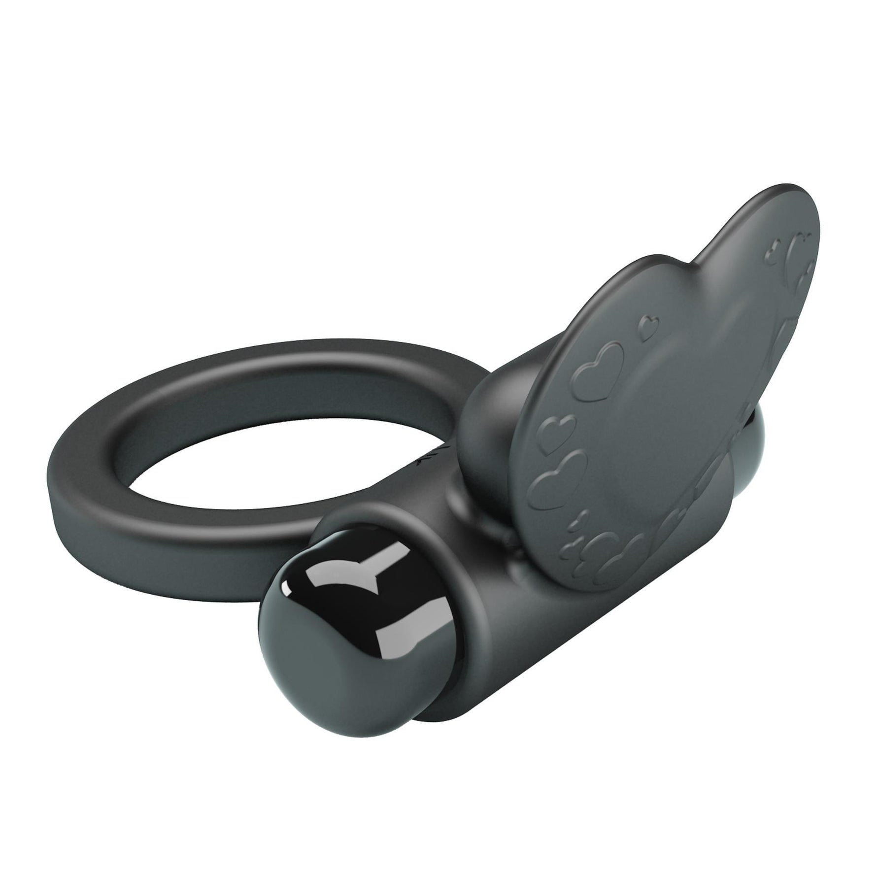 Inel vibrant pentru penis Pretty Love Debenaire, negru, cu 10 funcții