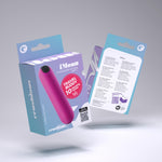 Vibrator mini Crushious iMoan roz cu USB 7,6 cm