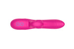 Vibrator drăguț din silicon violet, rezistent la apă, din seria B, cu aspect de iepuraș