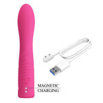 Vibrator Pretty Love Elivia Bunny cu 10 moduri de detectare a punctului G, silicon, USB