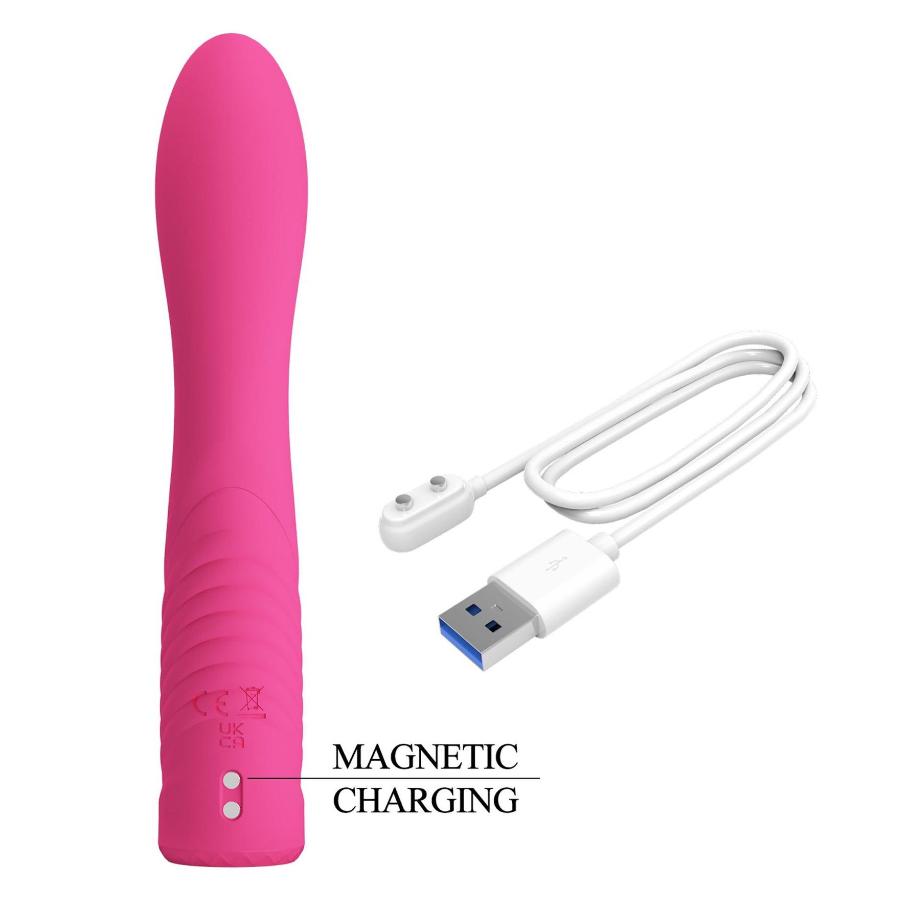 Vibrator Pretty Love Elivia Bunny cu 10 moduri de detectare a punctului G, silicon, USB