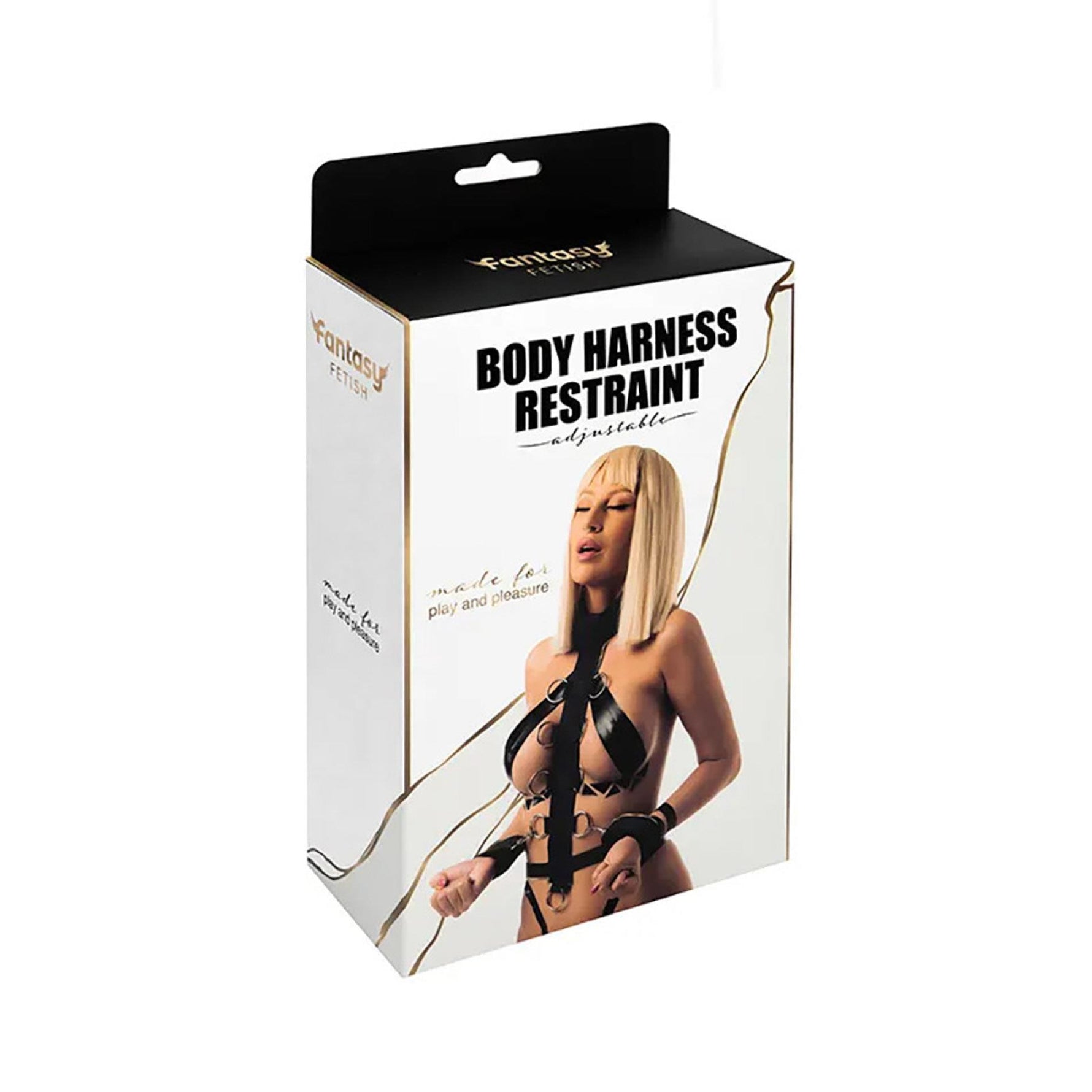 Ham BDSM reglabil Fantasy cu inele